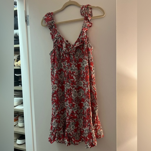 Ruffled Red American Eagle Dress - Picture 3 of 3